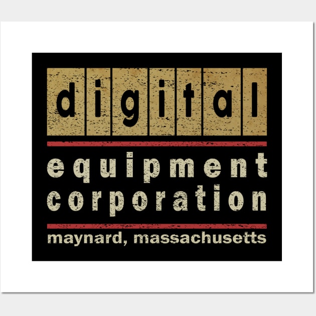 Digital Equipment 1960s Wall Art by anwara